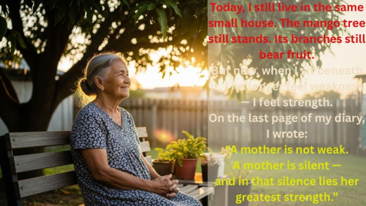 “A mother is not weak. A mother is silent —and in that silence lies her greatest strength.”