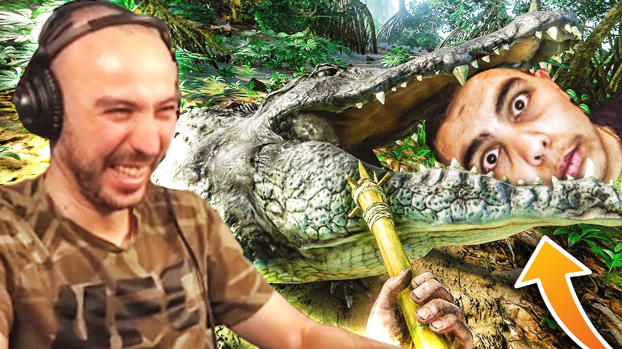 IL EST TOMBÉ SUR UN CROCODILE !