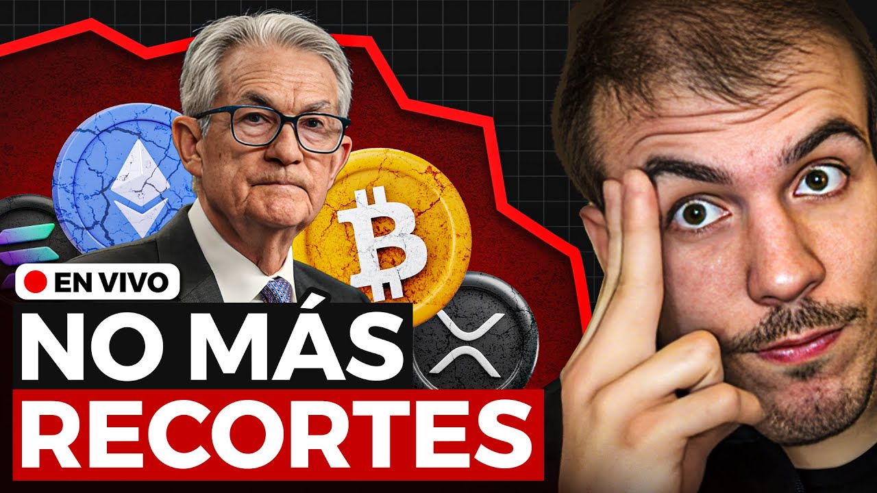 MALAS NOTICIAS PARA BITCOIN ( No Mas Recortes de Tasas )