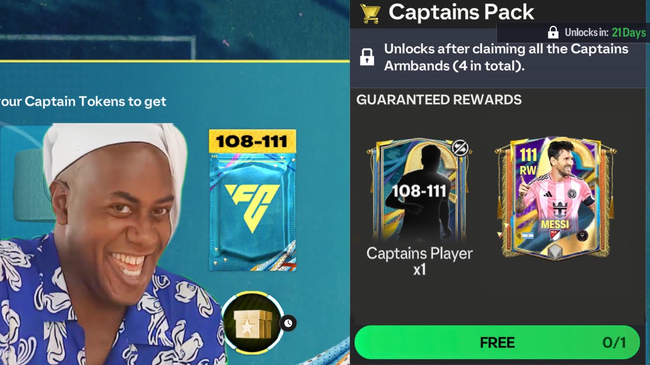 New Event Captains Pack Opening&mdash; I Got Super Lucky 🤩!  #fcmobile