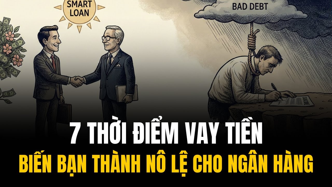 Vay Ngân Hàng KHÔNG XẤU Nhưng VAY SAI Là Tự Sát: 7 THỜI ĐIỂM Tuyệt Đối Không Được Vay Ngân Hàng