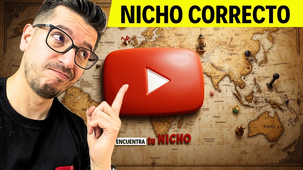C&oacute;mo Escoger el NICHO y Hacer CRECER tu Canal de YouTube [HOY, MA&Ntilde;ANA y en Mil A&ntilde;os...]