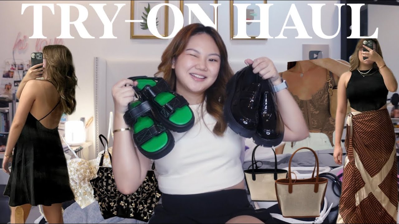 TRY-ON HAUL: CLOTHES, BAGS, SHOES, ETC! | ASHLEY SANDRINE