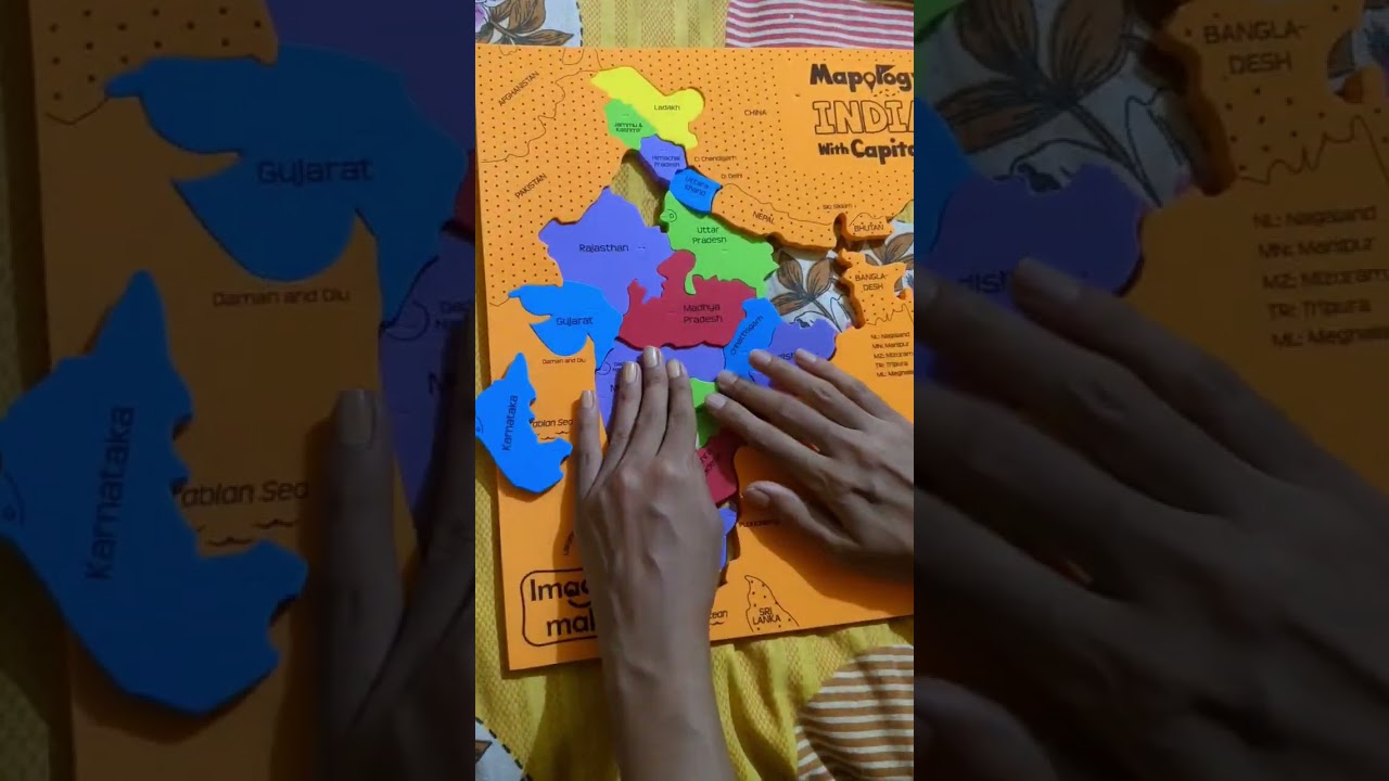 India Map | Mapology @ImagimakePlaySolutions