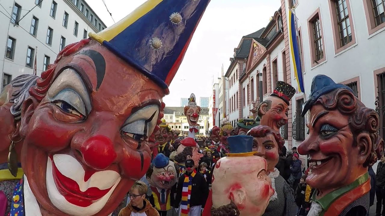Schwellköppe beim Kindermaskenumzug 2016