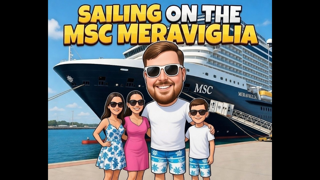 We Sailed on the MSC Meraviglia!