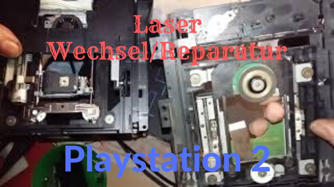 Playstation 2 SCPH 50004 Laser wechsel.