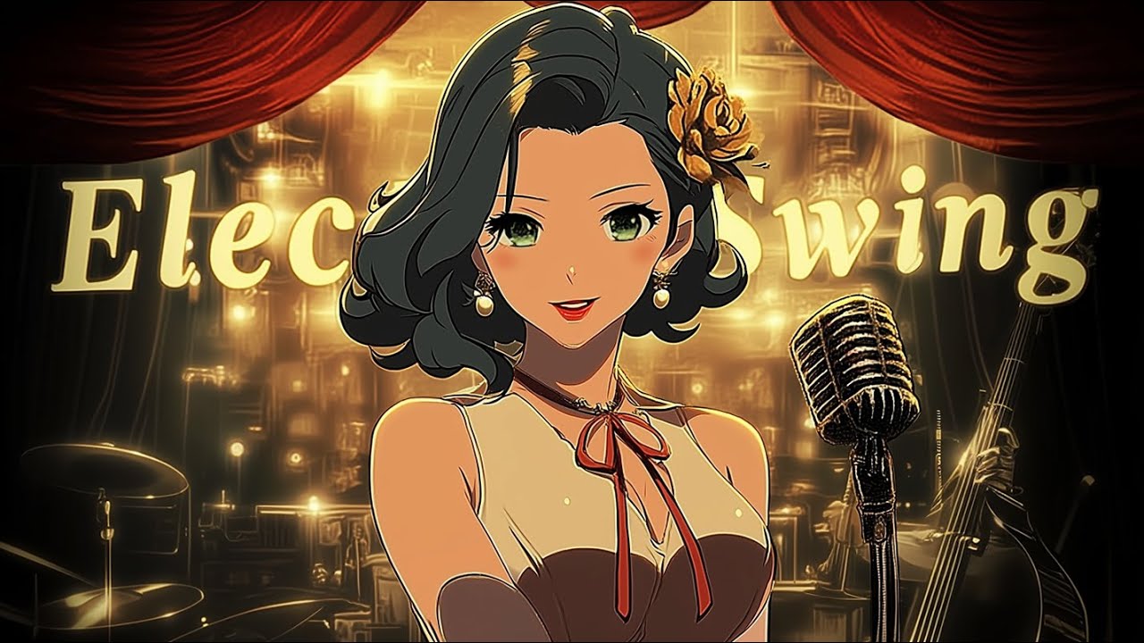 1-Hour Electro Swing Vocal Mix「Mirrorline」| Workout＆Dance Background Music Upbeat