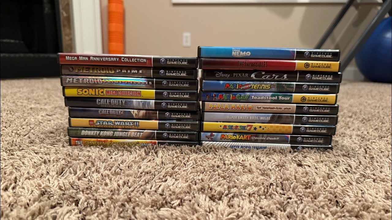 My GameCube Game Collection