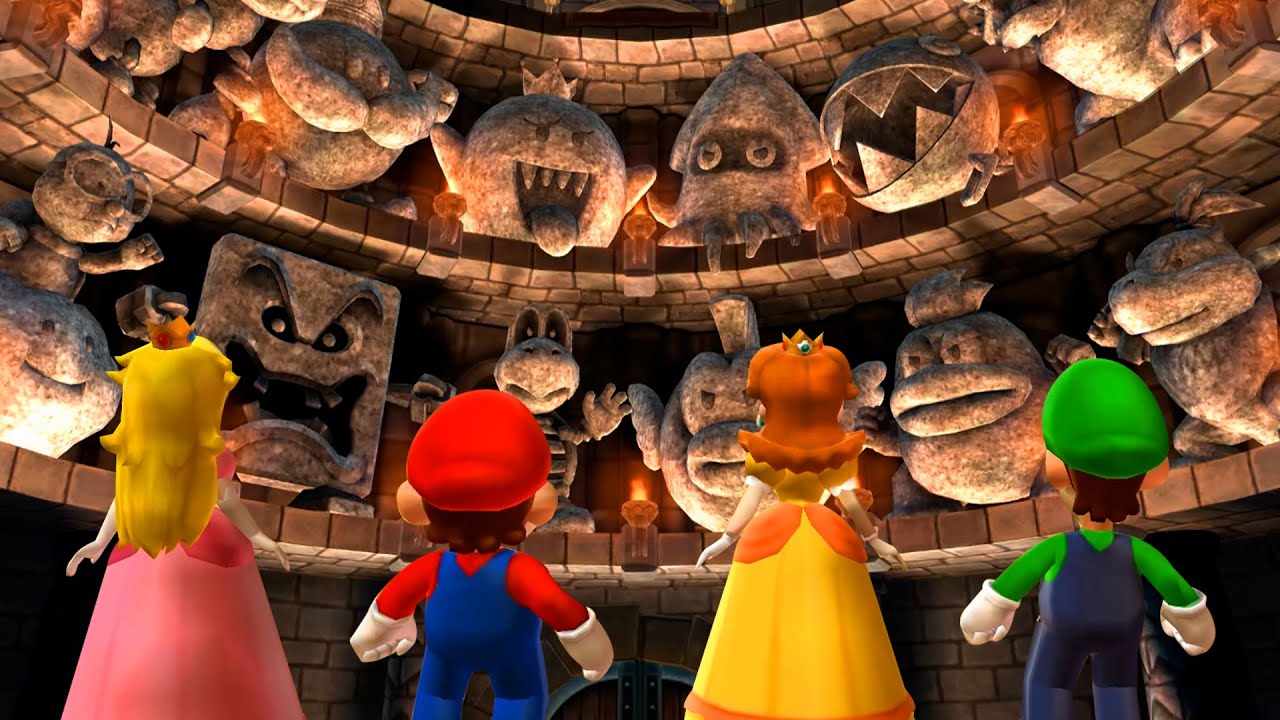 Mario Party 9 Boss Battle – Who Will Survive? Peach Vs Mario Vs Daisy Vs Luigi | JinnaGaming