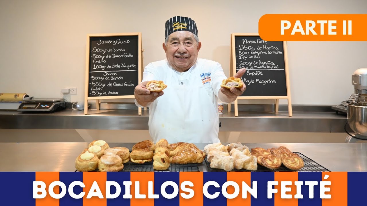 PARTE II: Prepara VOLOVANES, ROLLITOS DE JAMÓN, LAZOS Y OREJITAS CON MASA DE FEITÉ
