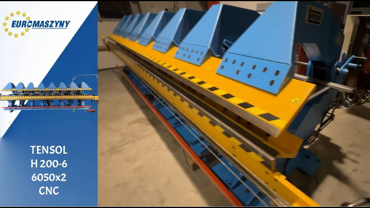 Swivel folding machine Tensol Swiss 6000 x 2 mm CNC