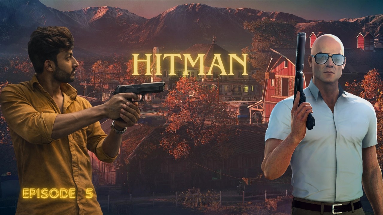 🔥🔥Agent 47 vs Entire Militia 💀 | HITMAN 1 Colorado Was Insane!  Mission 5 Full Stealth