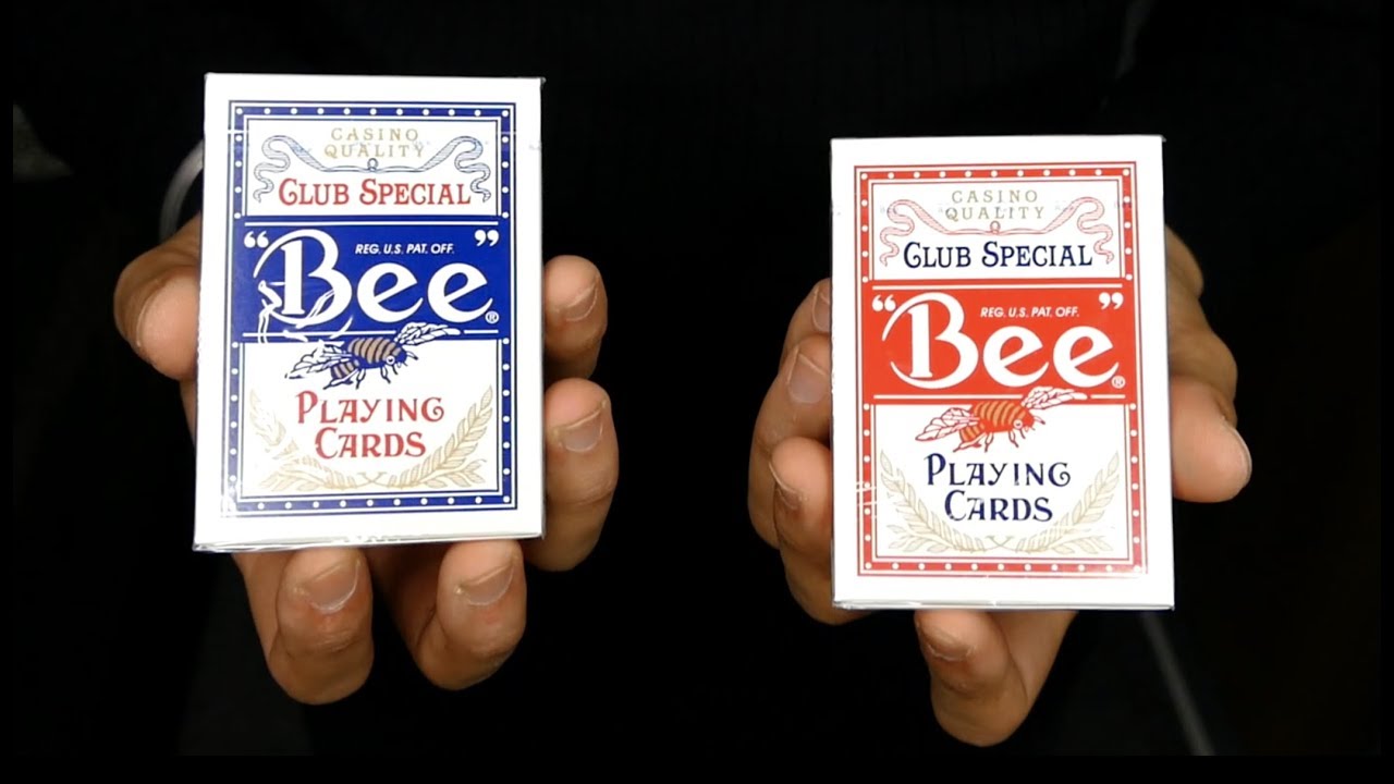 Bumble Bee Playing cards - Deck Review // USPCC // ManMeetsMagic