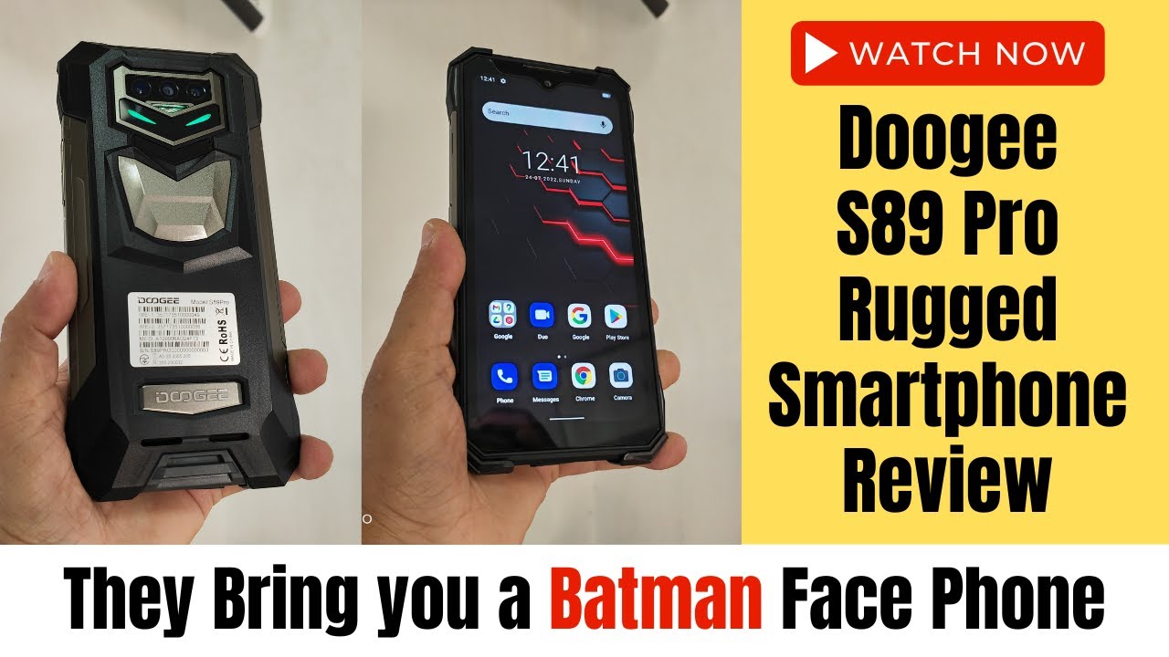 Doogee S89 Pro Rugged Android 12 Smartphone 64MP AI Camera