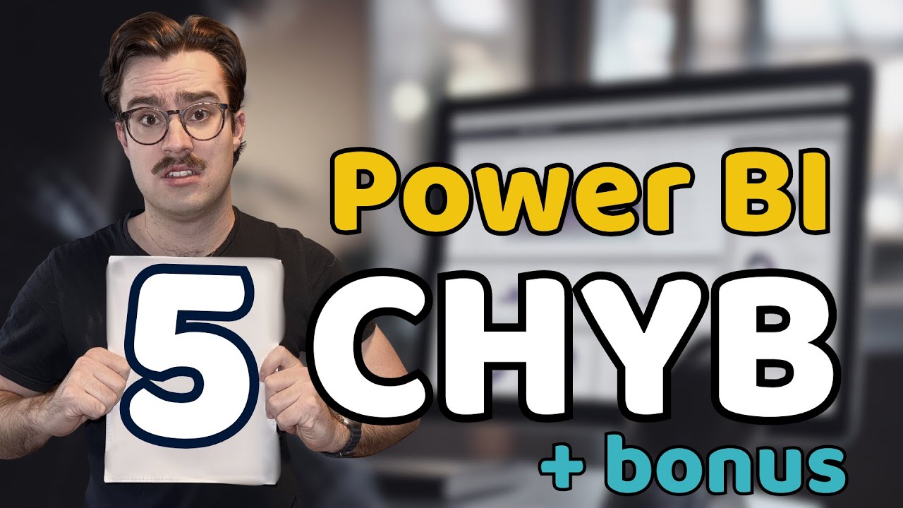 5 chyb, které limitují tvůj Power BI rozvoj +2 BONUS TIPY!