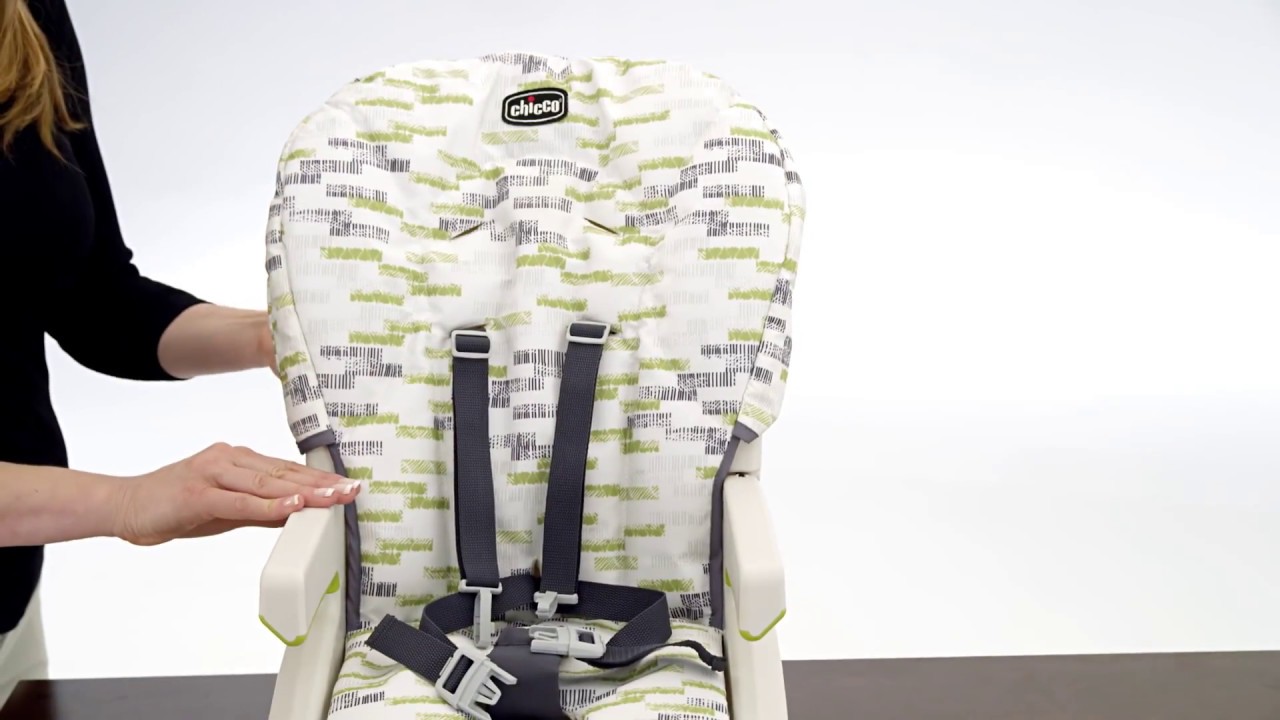 Chicco Stack Highchair - Converting booster from high-back to low-back
