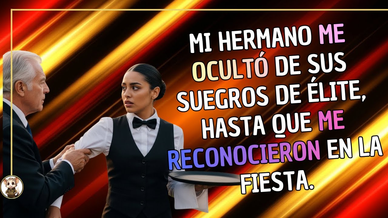Mi hermano me ocultó de sus suegros de élite, hasta que me reconocieron en la fiesta.