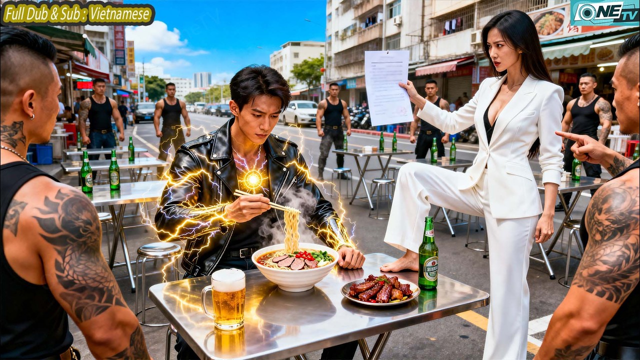 Chiến Thần Về Hưu Ngồi Ăn Mì Lề Đường Bị Vợ Tới Ép Kí Giấy Ly Hôn Lộ Thân Phận Vợ Cũ Quỳ Gối Van Xin
