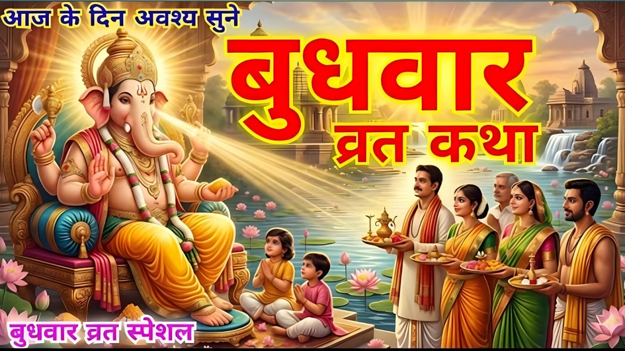 बुधवार व्रत कथा | budhwar vrat Katha | श्री गणेश व्रत कथा | #गणेश #vrat