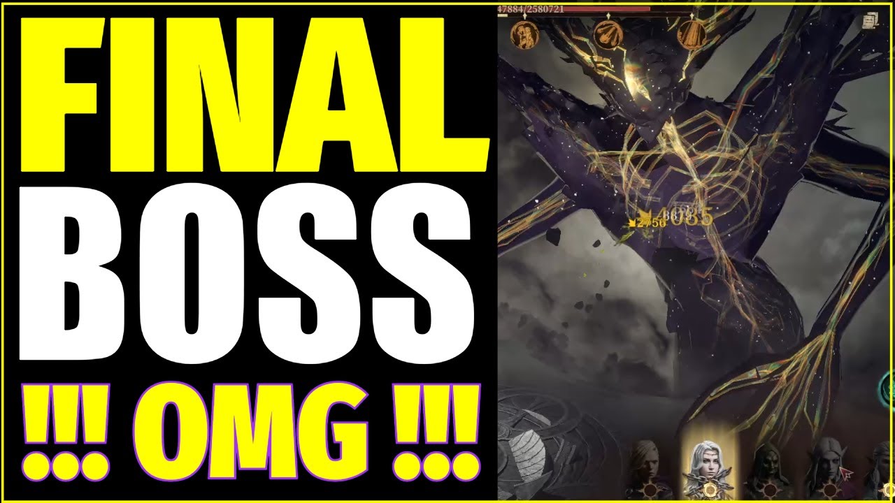Final BOSS | Behind the Curtain Child of Chaos | Dragonheir: Silent Gods Best Rares