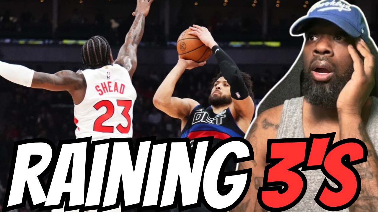 BEEF STU 7 GAMES! Pistons vs Raptors Game Highlights 2/11 (REACTION)