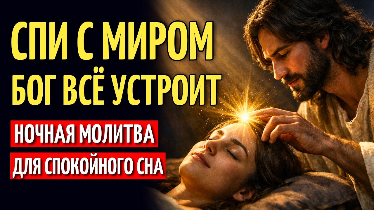 ИИСУС МОЖЕТ ПРИКОСНУТЬСЯ К ТЕБЕ СЕГОДНЯ, МОЛИСЬ И ПРИМИ СВОЁ БЛАГОСЛОВЕНИЕ | СЛУШАЙ, ПОКА СПИШЬ