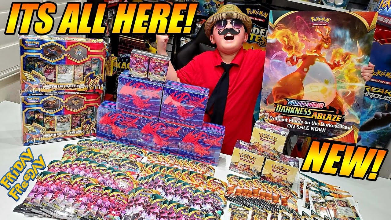 NEW POKEMON CARDS ARE FINALLY HERE! TRUE STEEL PREMIUM COLLECTION UNBOXING! Longest Pokemon Battle!