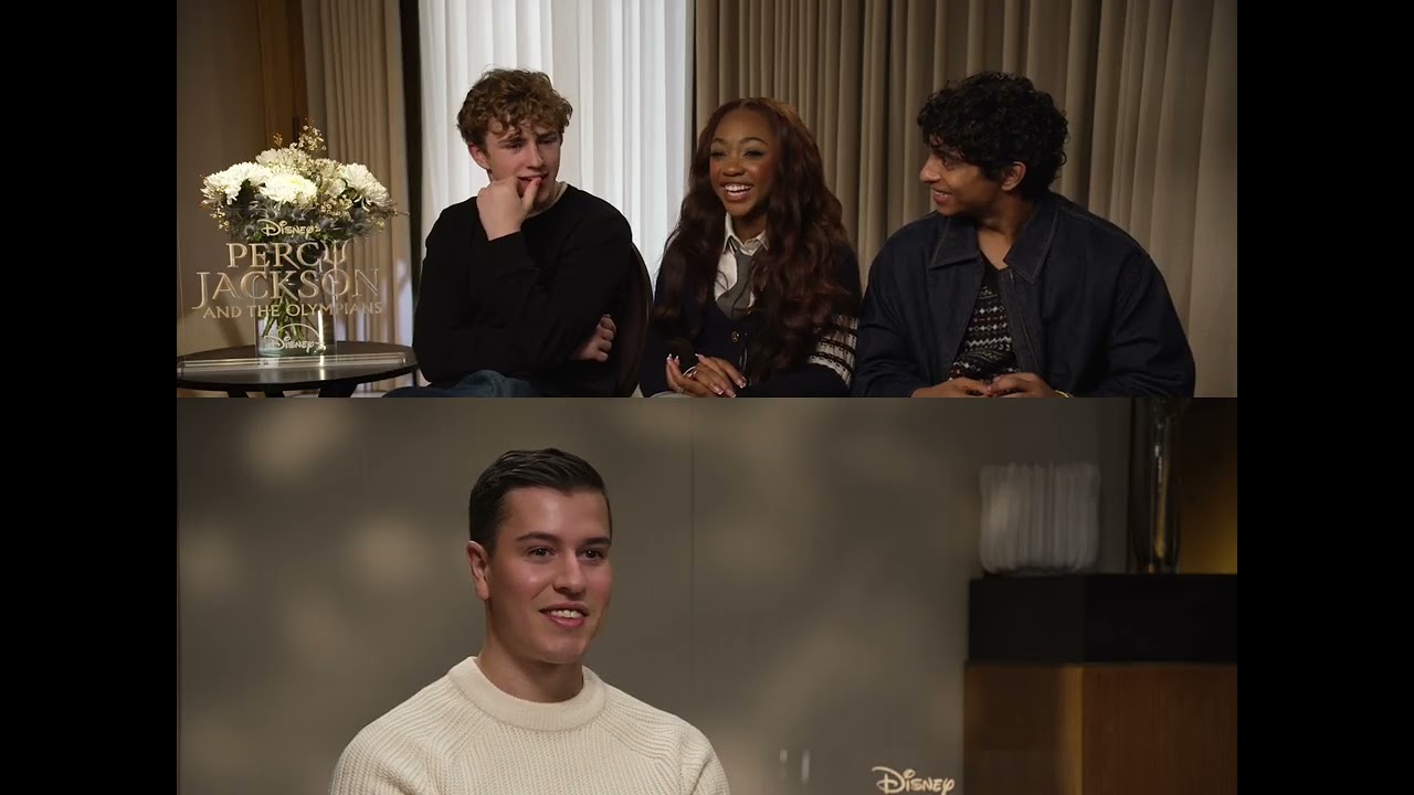 Exclusive interview with the cast of Percy Jackson season 2