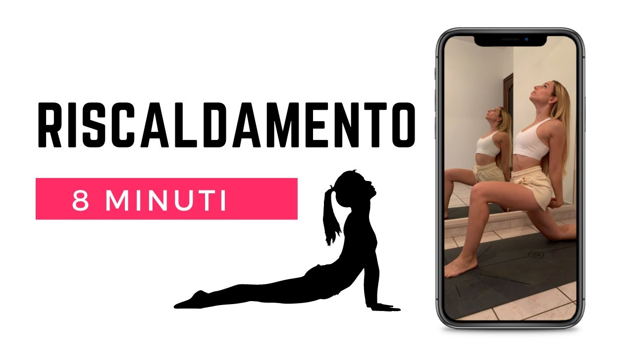 8 MIN RISCALDAMENTO - mobilità, pre-workout, come iniziare bene l'allenamento