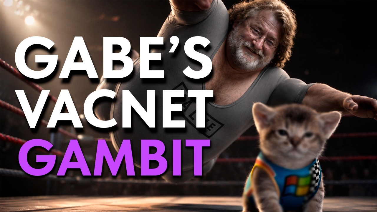 GABEN'S GAMBIT: How VACNet beats Microsoft Windows.