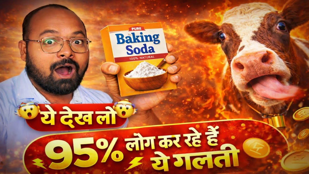 मीठा सोडा गाय भैंस के लिए अमृत है या जहर? जानिए सच्चाई| Dairy Farming Tips