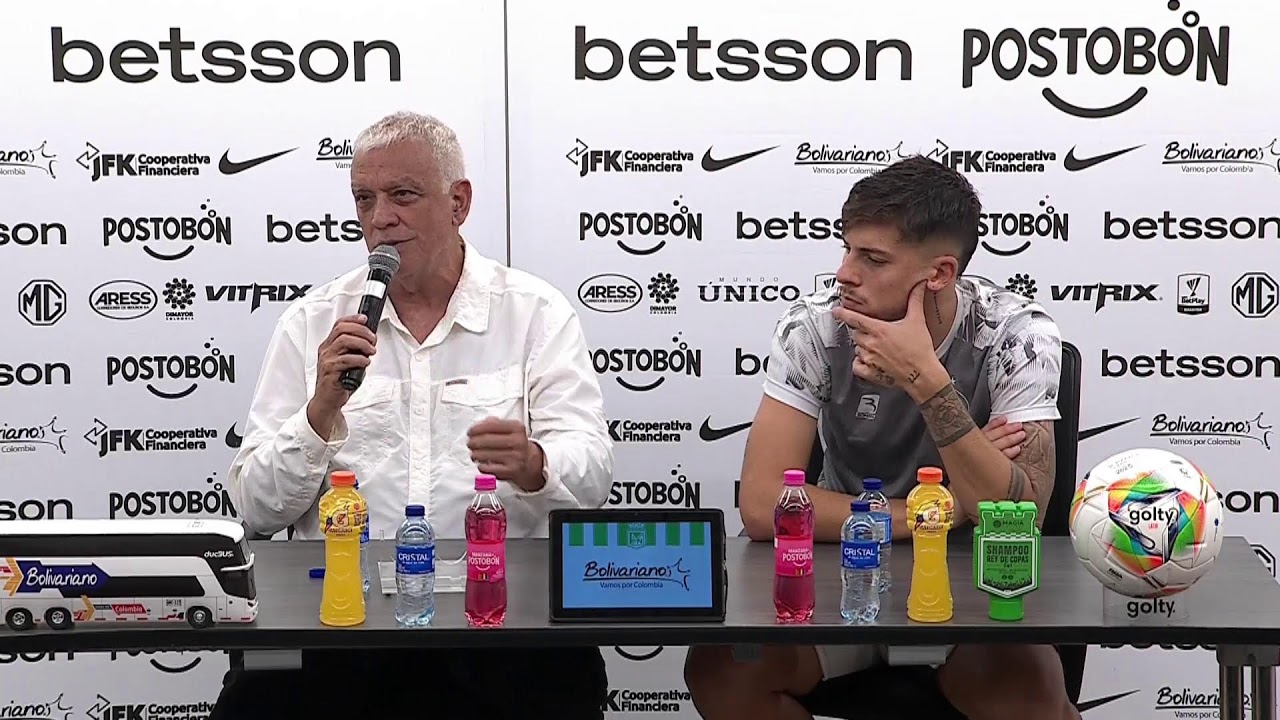 Rueda de prensa de C&uacute;cuta tras su partido con Nacional