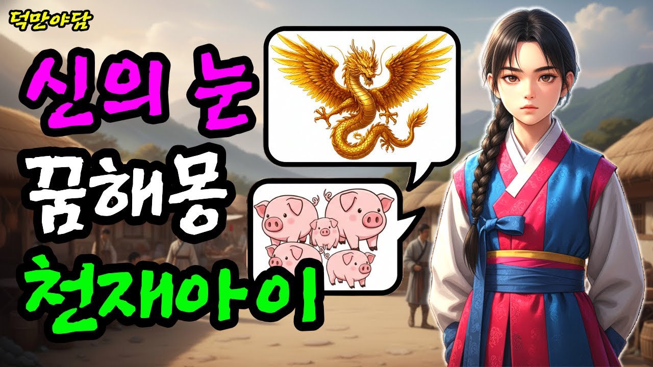 이상한 꿈을 꾸셨나요? 귀신같이 꿈 해몽을 하는 10살 천재 아이(야담 민담 전설 설화 옛날이야기 오디오북)
