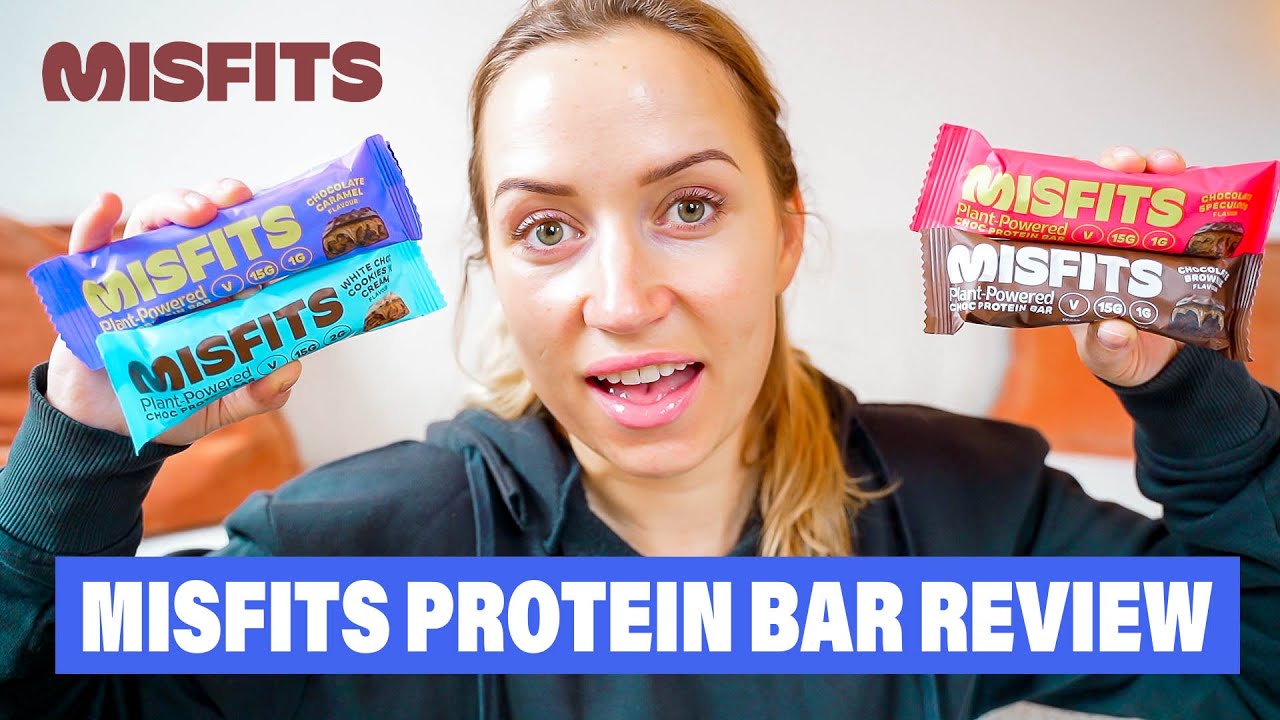 MISFITS Protein Bar Taste Test & Review