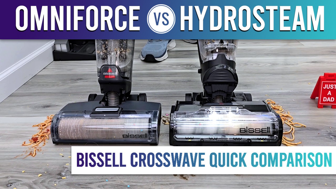 Быстрое сравнение пылесосов для влажной и сухой уборки Bissell CrossWave Omniforce 3882 и Crosswa...