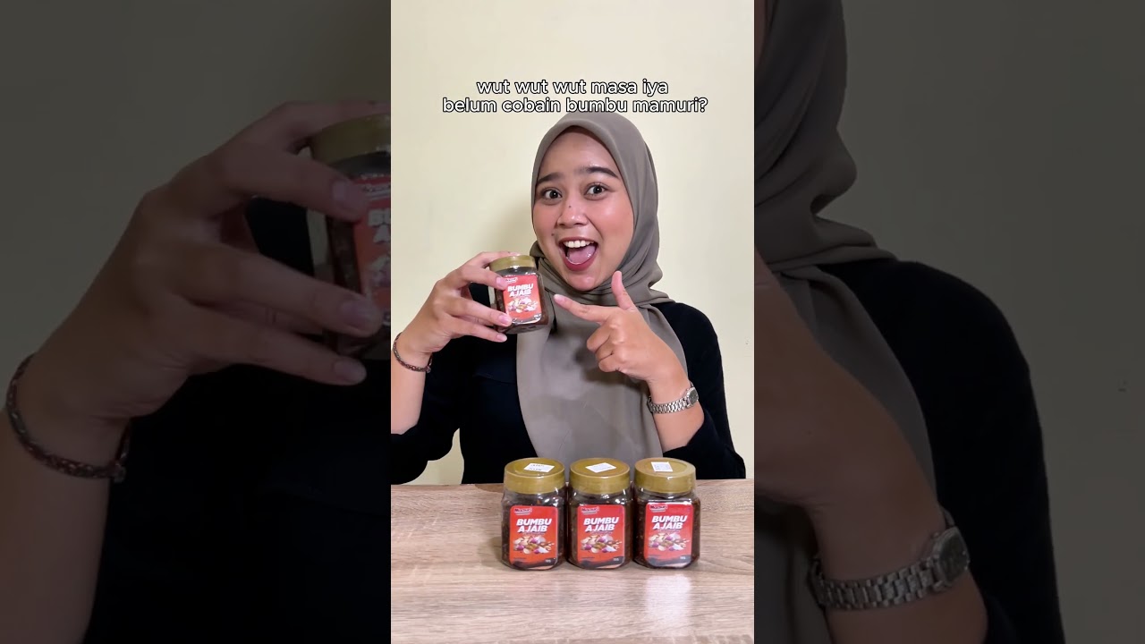 WUT WUT JAMAN SEKARANG BELUM BELI BUMBU AJAIB?? #mamuri #bumbuajaib #bumbupraktis #bumbusimpel