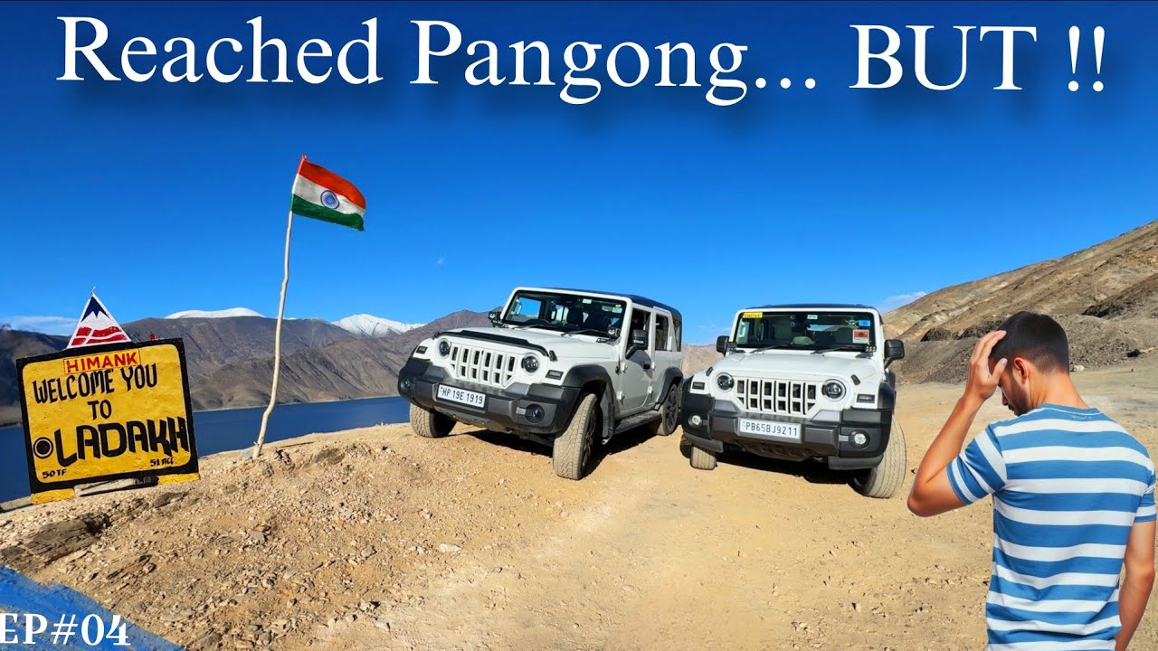 Going to India's Most Beautiful Lake | Leh to Pangong Tso
