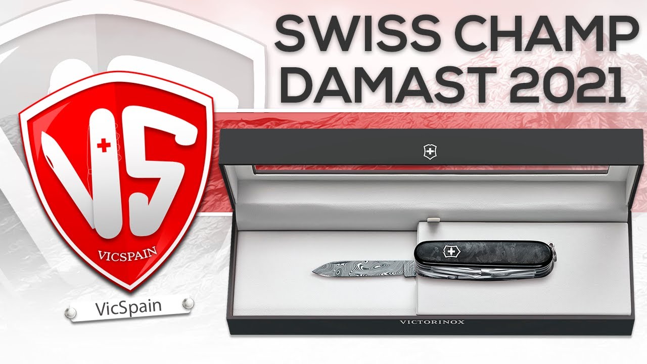 VICTORINOX SWISS CHAMP DAMAST LIMITED EDITION 2021