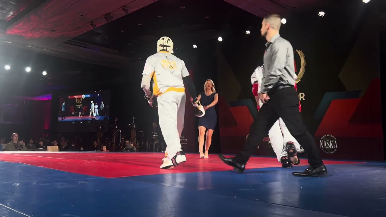 Tyson Wray vs Avery Plowden Men's Sparring Warrior Cup Semifinals - AKA Warrior Cup 2025