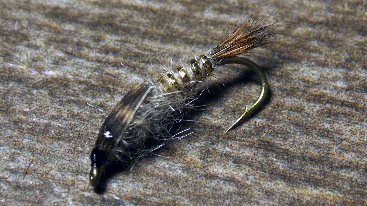 Hare´s Ear nymph (gold ribbed) fly tying instructions by Ruben Martin