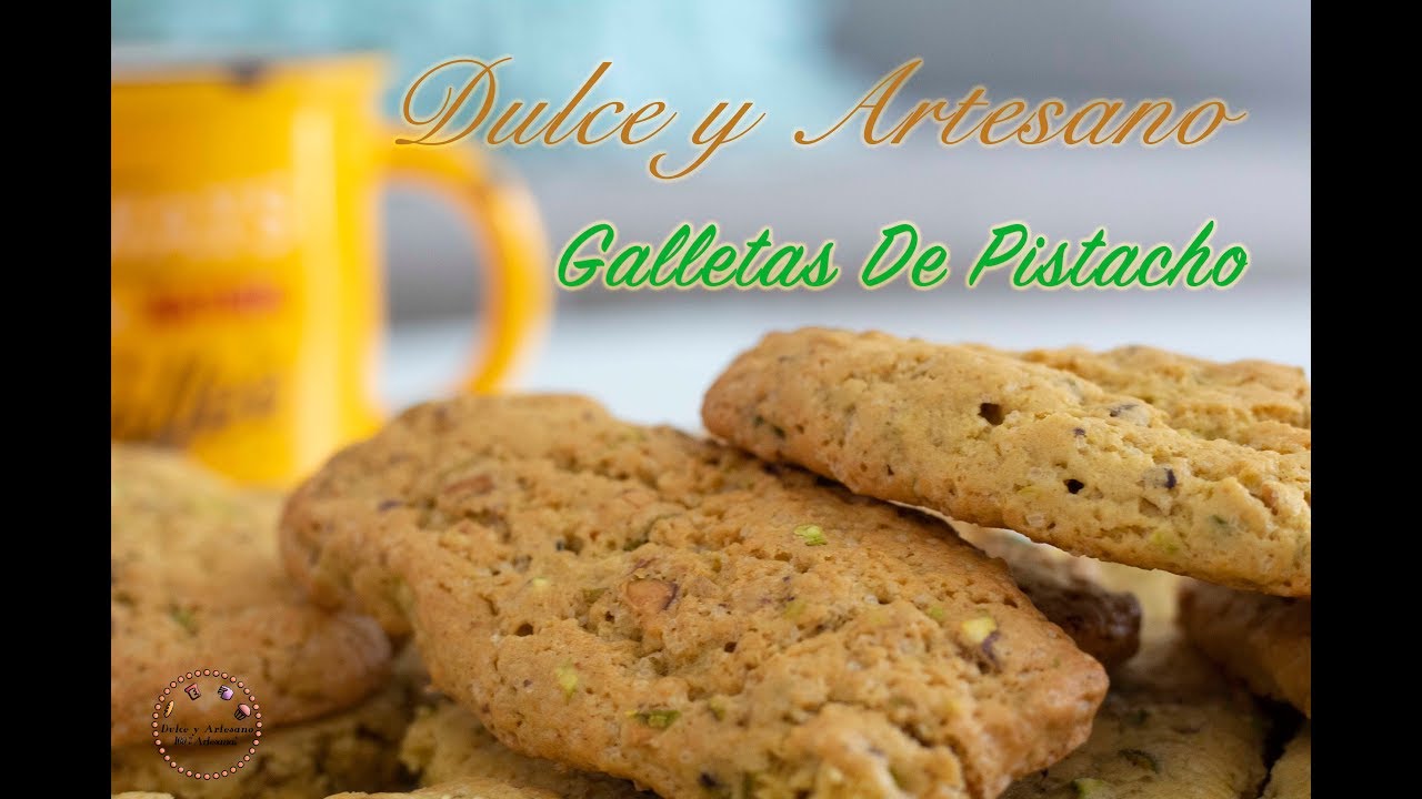 GALLETAS O BARRITAS DE PISTACHES O PISTACHOS