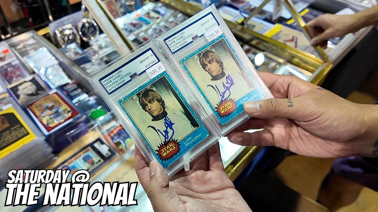 Star Wars GRAIL HUNT @ National Card Show 2025