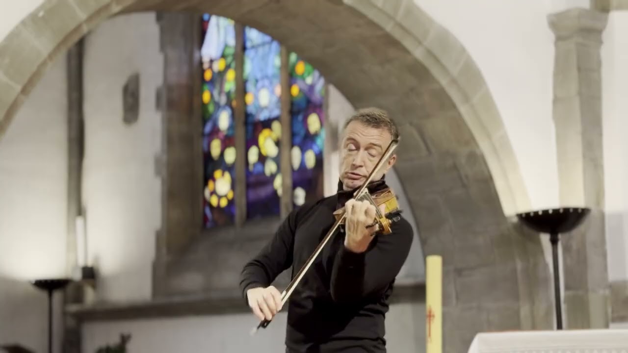 J. S. Bach – Sonata No. 2 in A minor, BWV 1003 | Grave & Fugue (Live) Tedi Papavrami, violin 