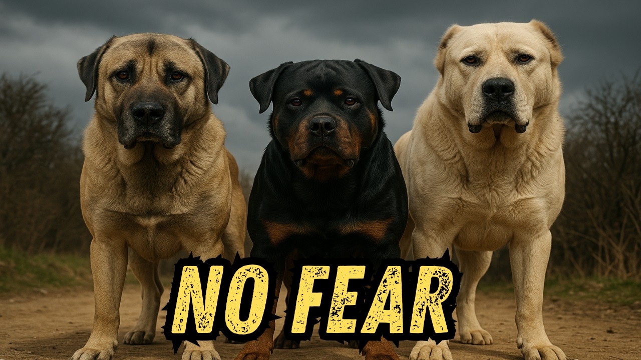 10 Dog Breeds That NEVER Back Down!