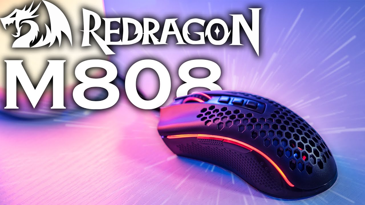 Unboxing and Review - Redragon M808 Storm Lightweight Gaming Mouse