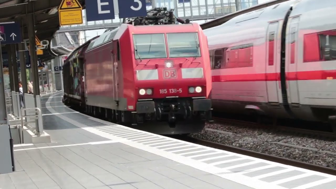 [Full HD] [Camcorder]  Bahnverkehr Rastatt 22 07 2023