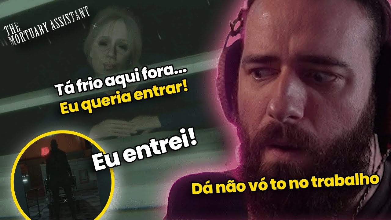 Minha vó me visitou no trabalho | The Mortuary Assistant!!