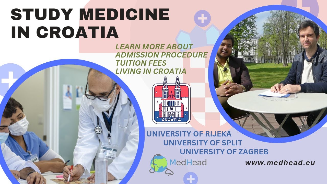Study medicine in Croatia: admission, tuition fees, accommodation, transfer of studies, living costs