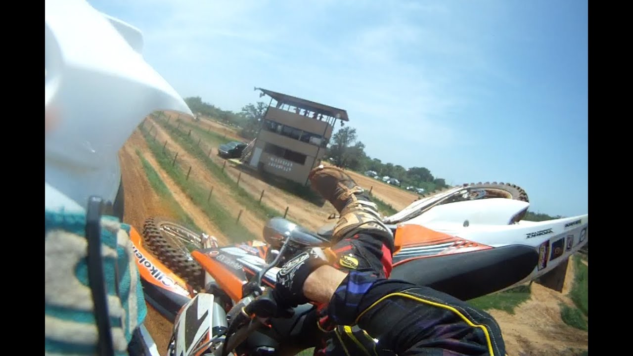 Railing so hard it might hurt your feelings: KTM 250SX: Derek Howerton: Cycle Ranch MX